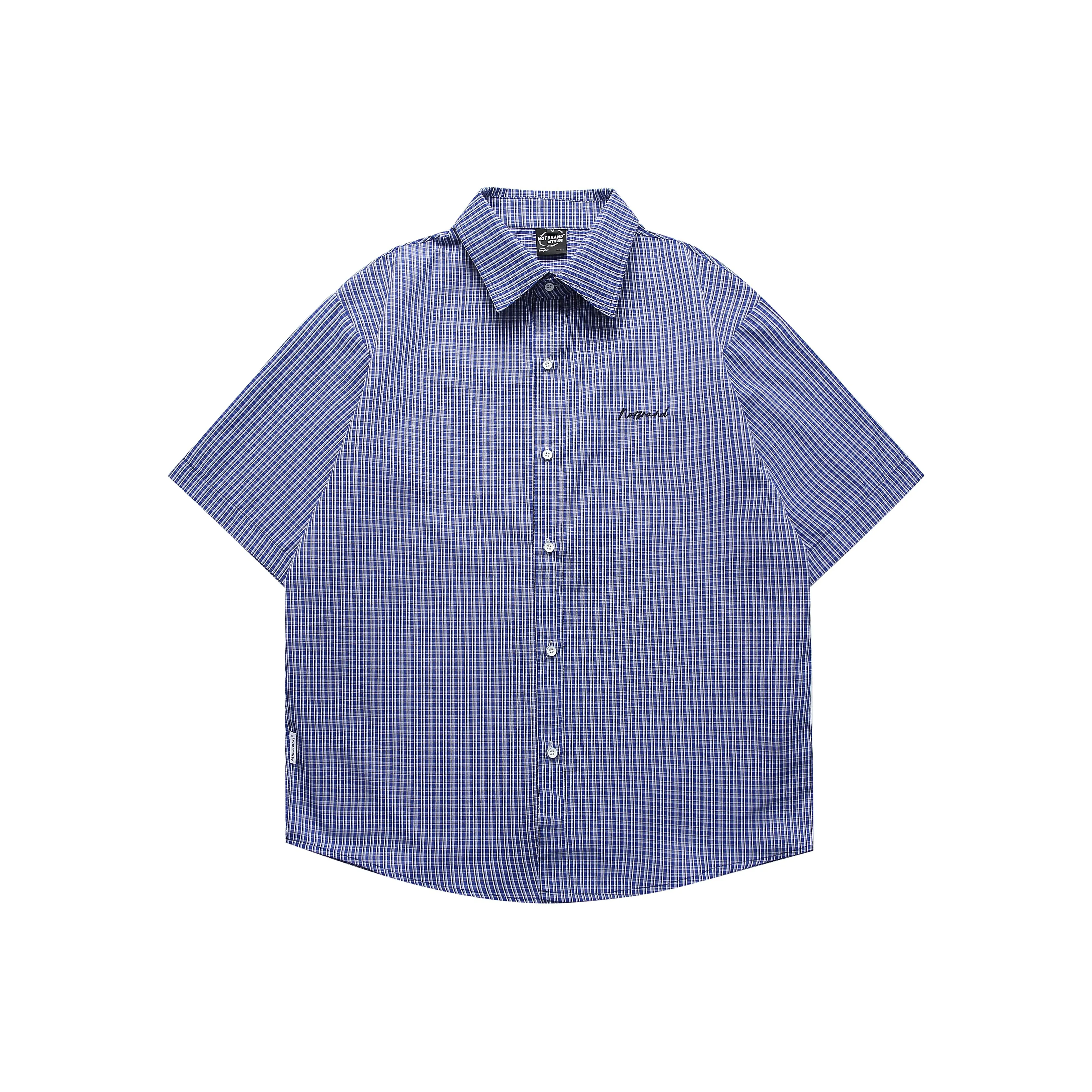 NOT BRAND ATTITUDE Рубашка Унисекс Королевский Синий