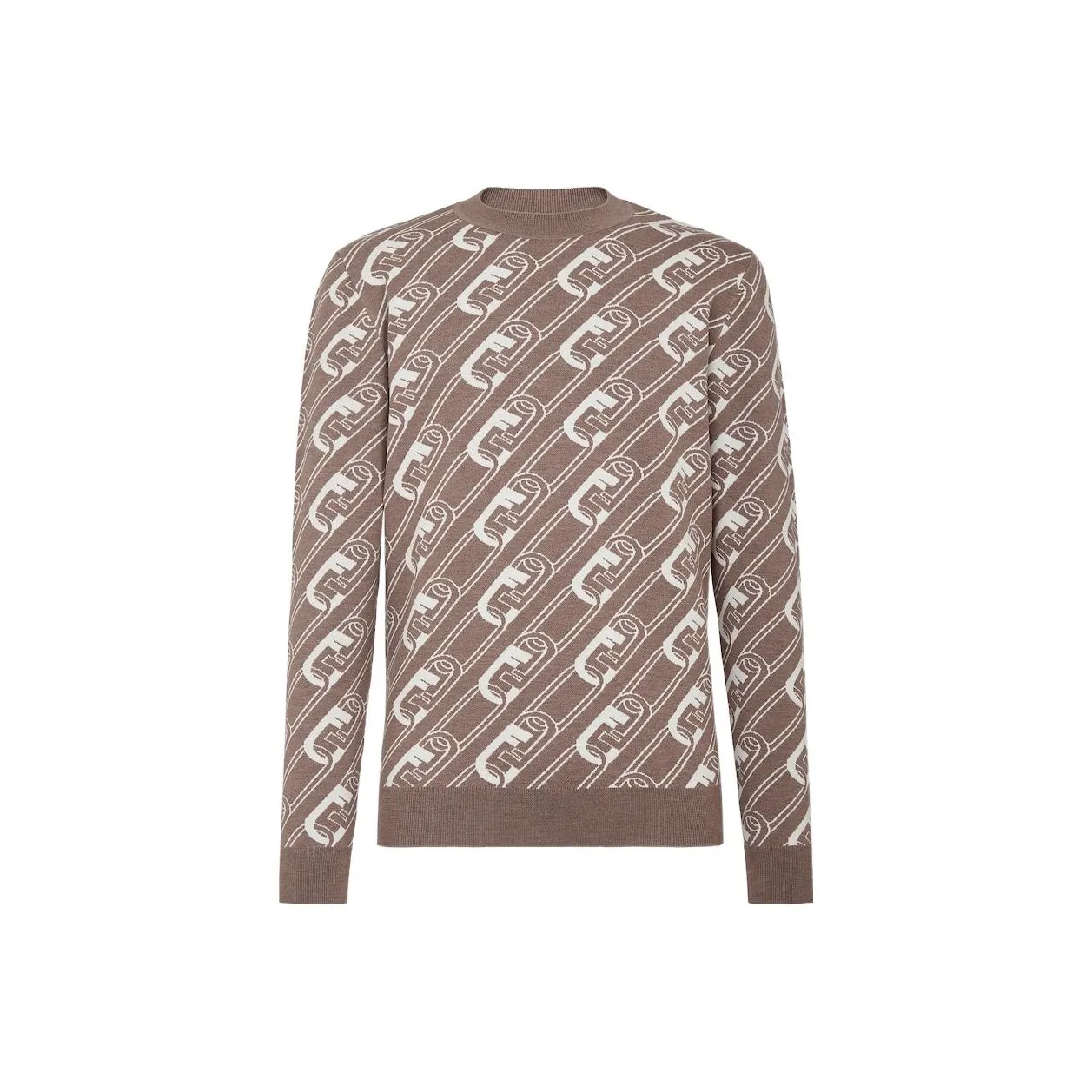 FENDI Sweaters Men's Brown