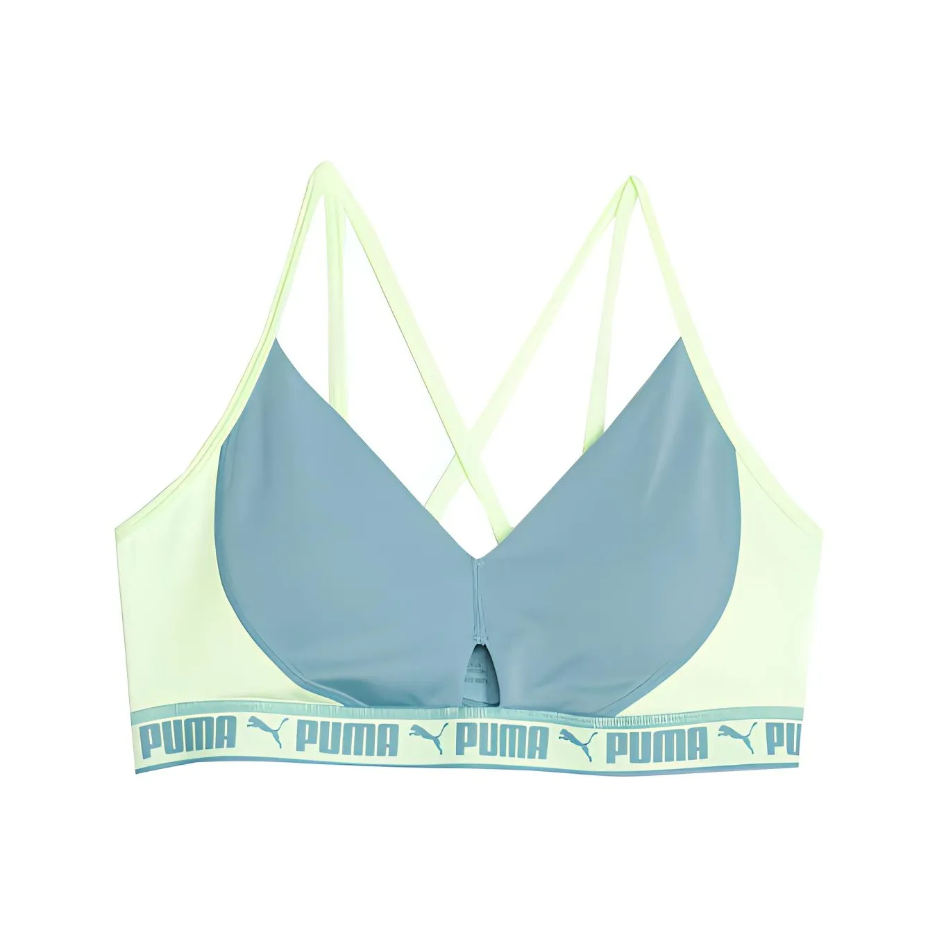 PUMA Brassière De Sport À Bretelles Strong Femme Sports Underwear Women's Blue