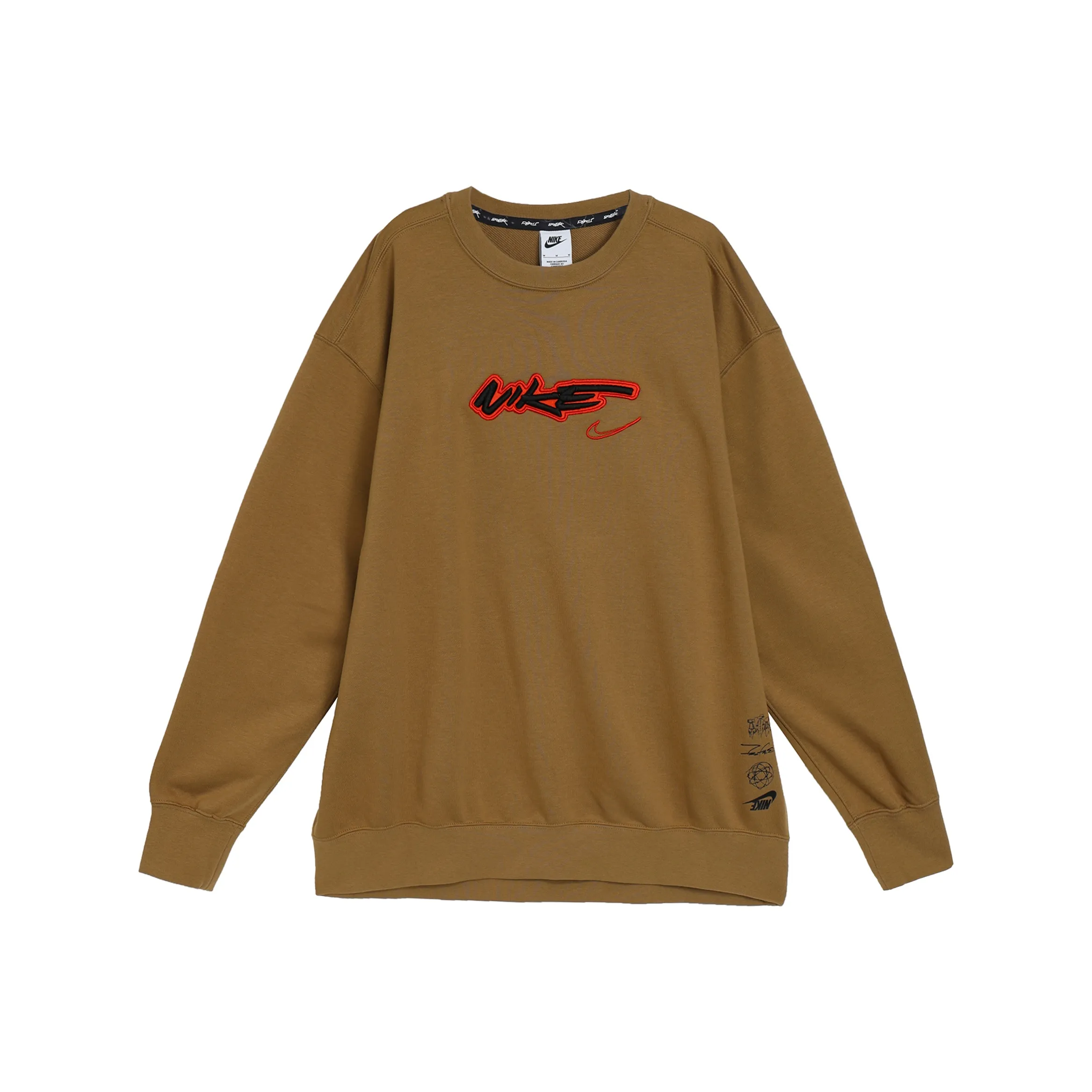 Nike X Futura Paris Olympics Series Sweatshirts Unisex Brown