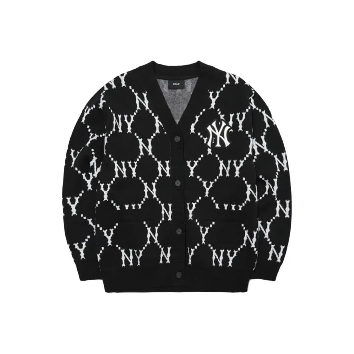 MLB Monogram Casual Style Unisex Street Style Logo Cardigans