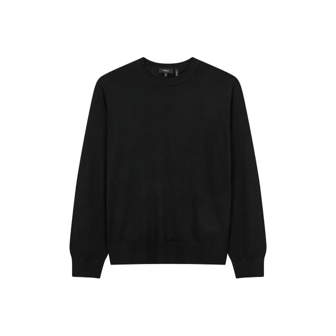 THEORY Long Sleeved Crewneck Knitted Jumper