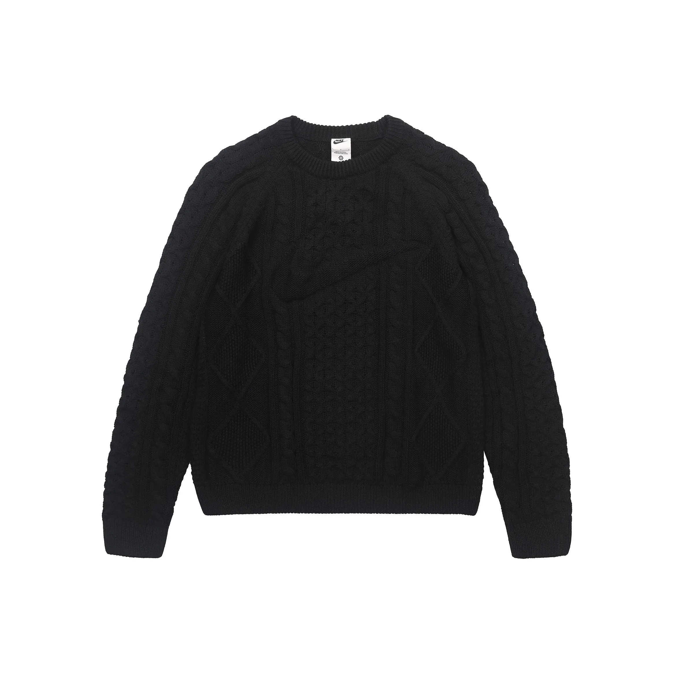 Nike Cable Knit L/S Sweater Asia Sizing