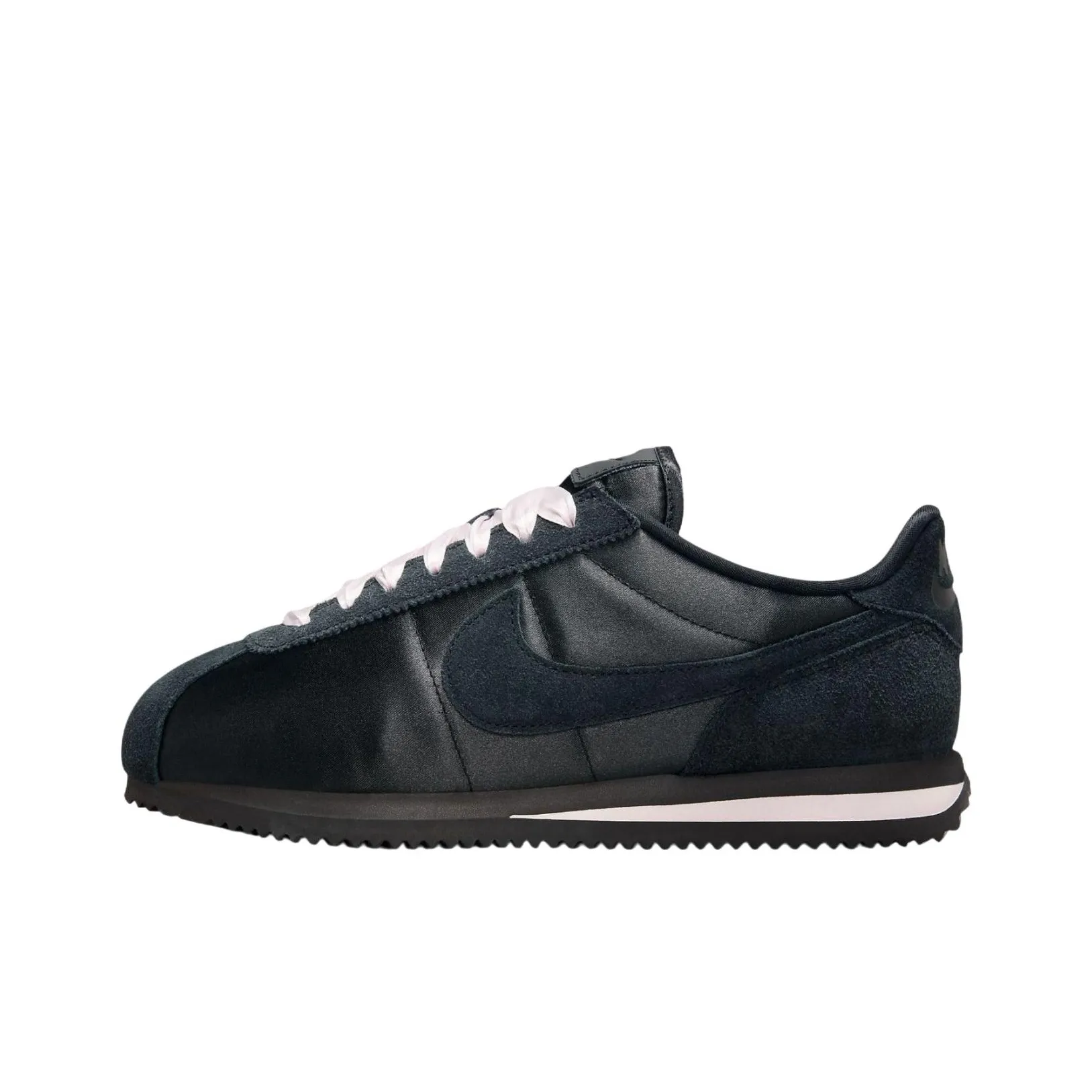 Nike Cortez Txt Se Black Satin Women's