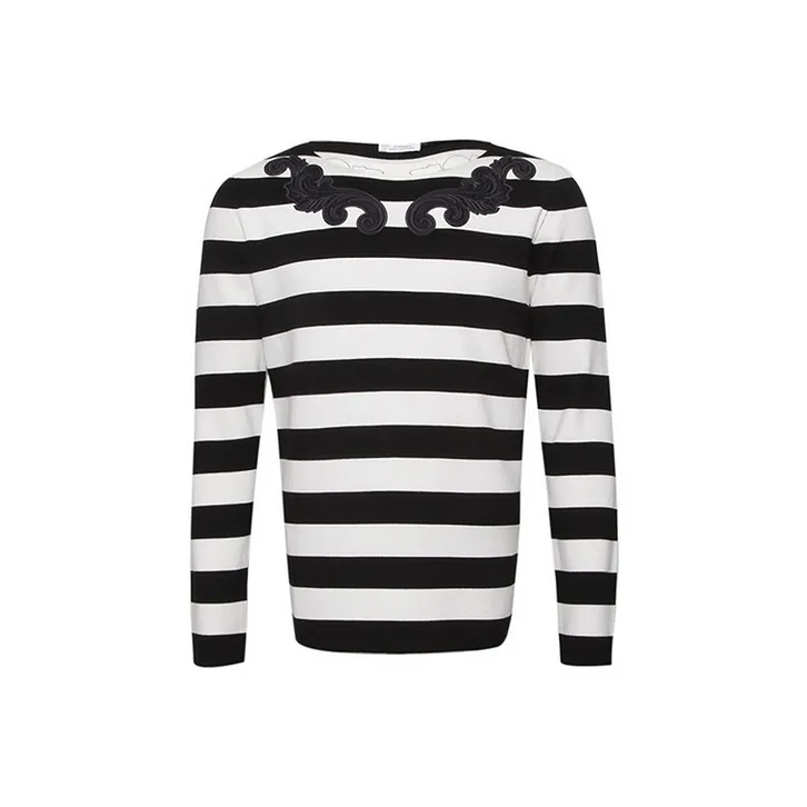 VERSACE Sweaters Men's Black/White