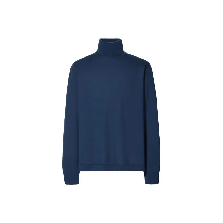 UNIQLO x Jil Sander +j Jil Sander Collaboration Свитер Мужской Синий