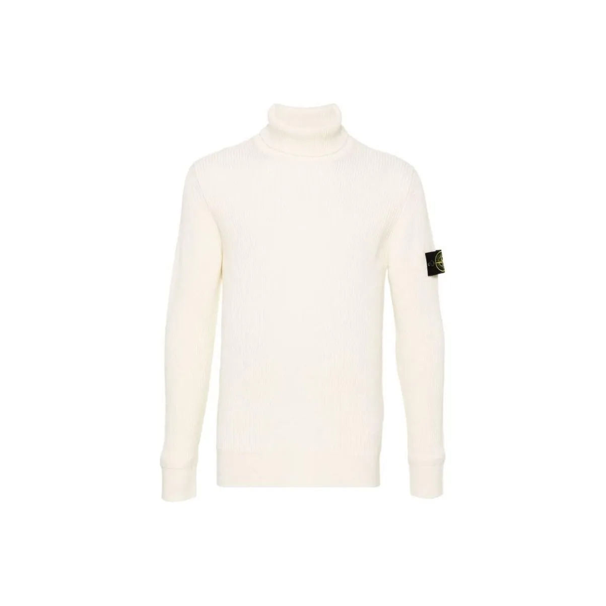 STONE ISLAND Logo Patch Roll Neck Jumper