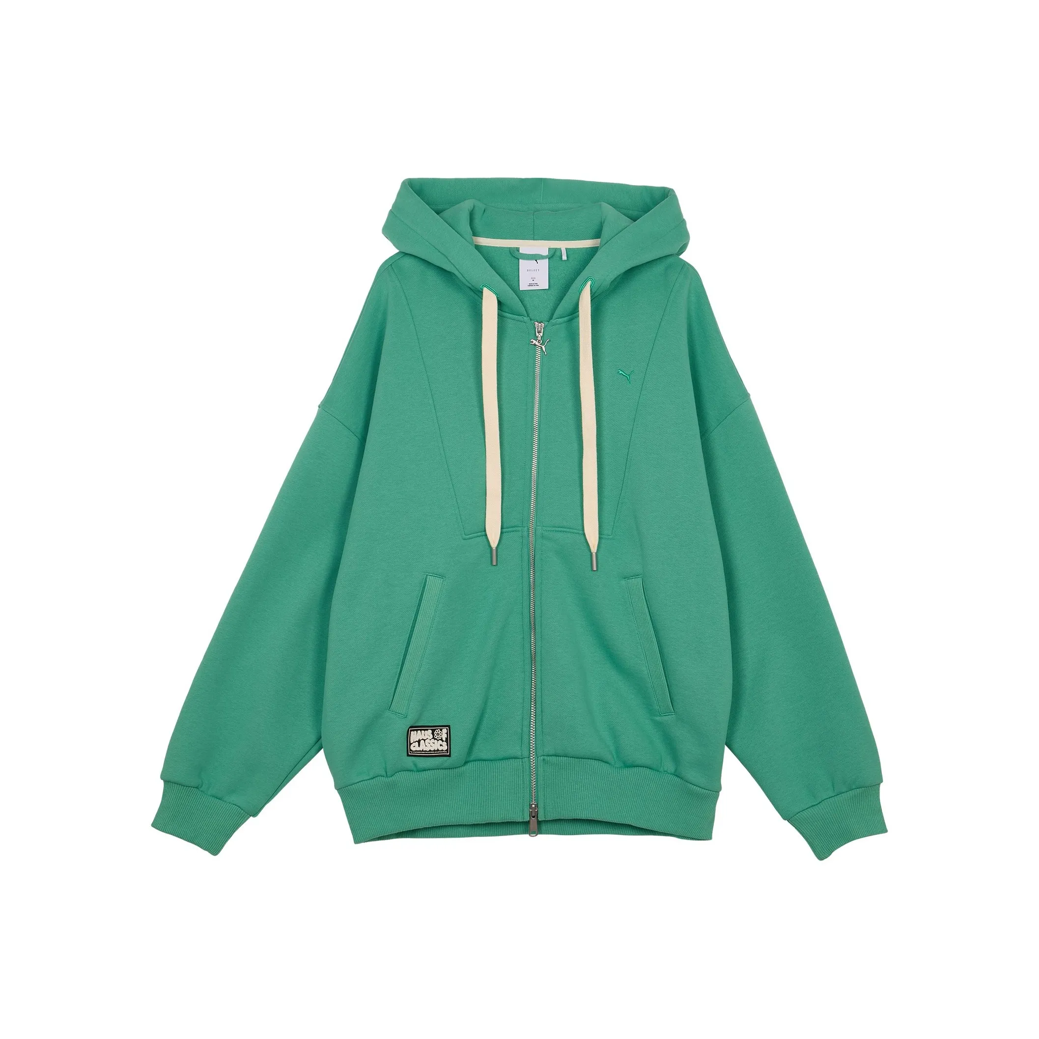 PUMA CLASSICS Свитшот Унисекс Jadeite Зеленый