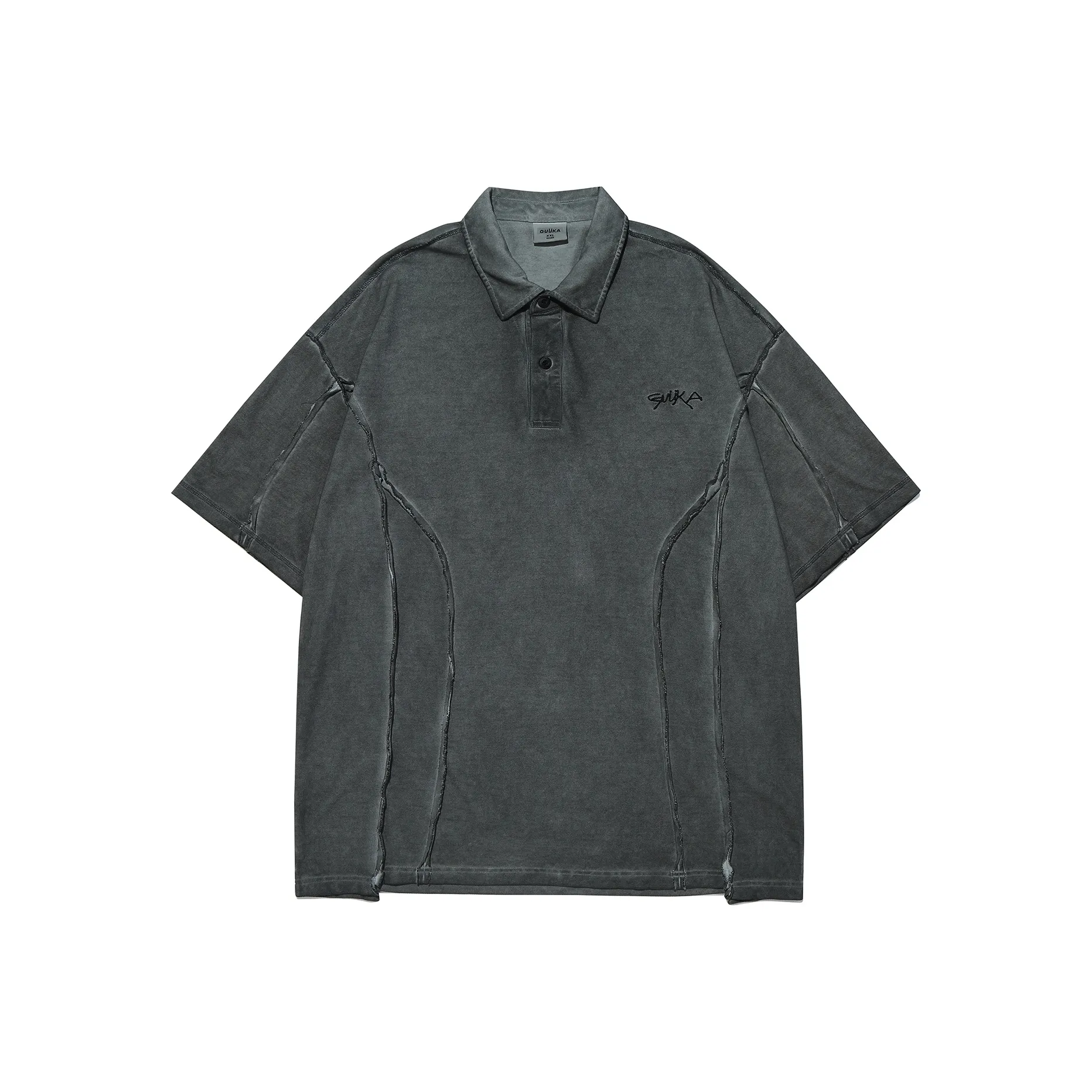 Guuka Polo Shirts Men Gray