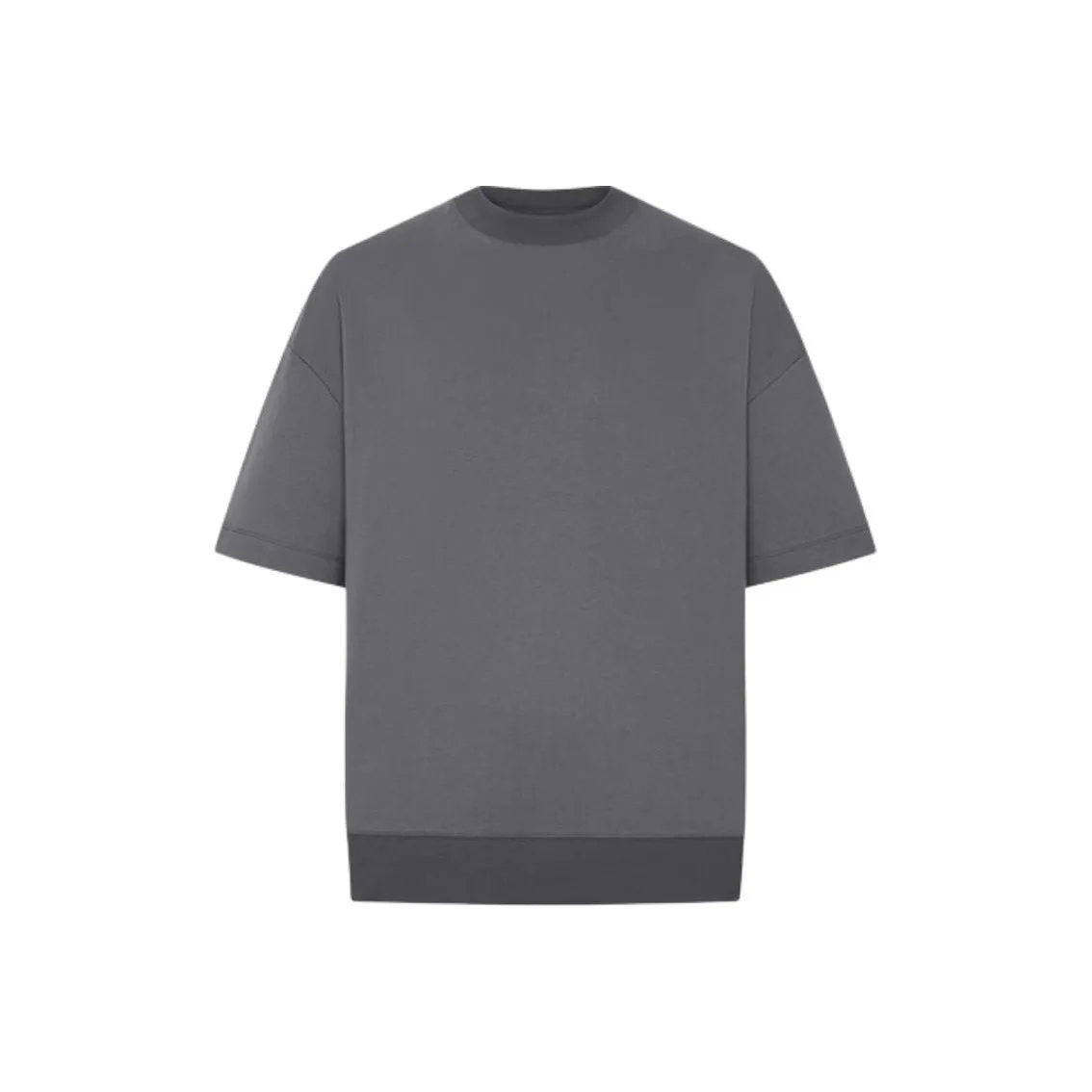 URBAN REVIVO T Рубашка Мужская Холодная Серый