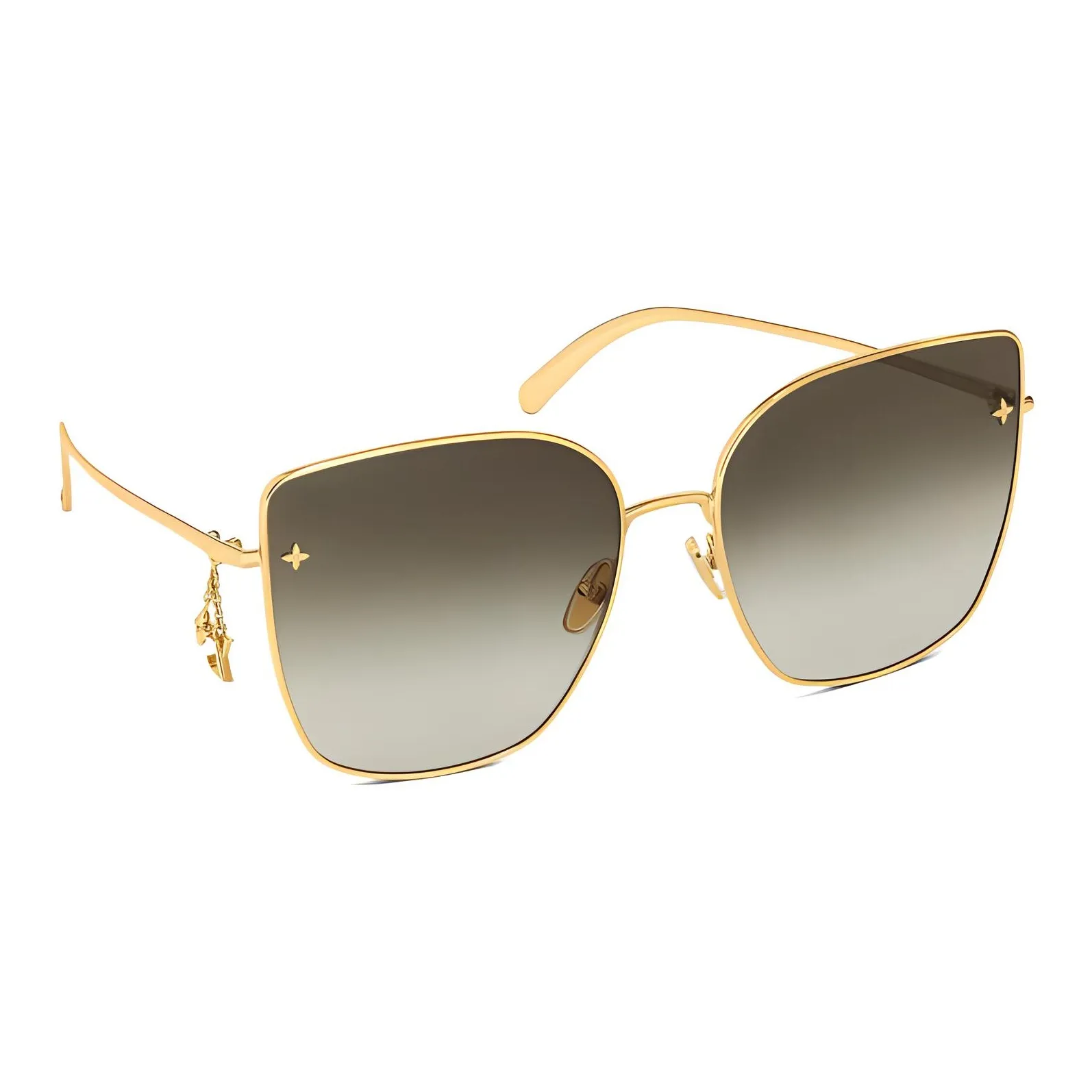 LOUIS VUITTON Sunglasses Women's Gold