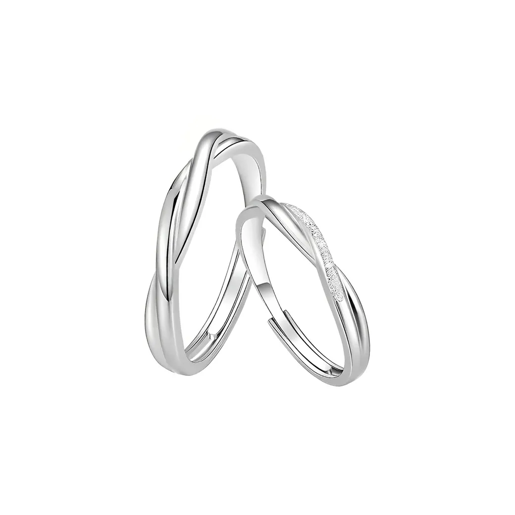 YINZHIXING S999 Fine Silver Rings Unisex