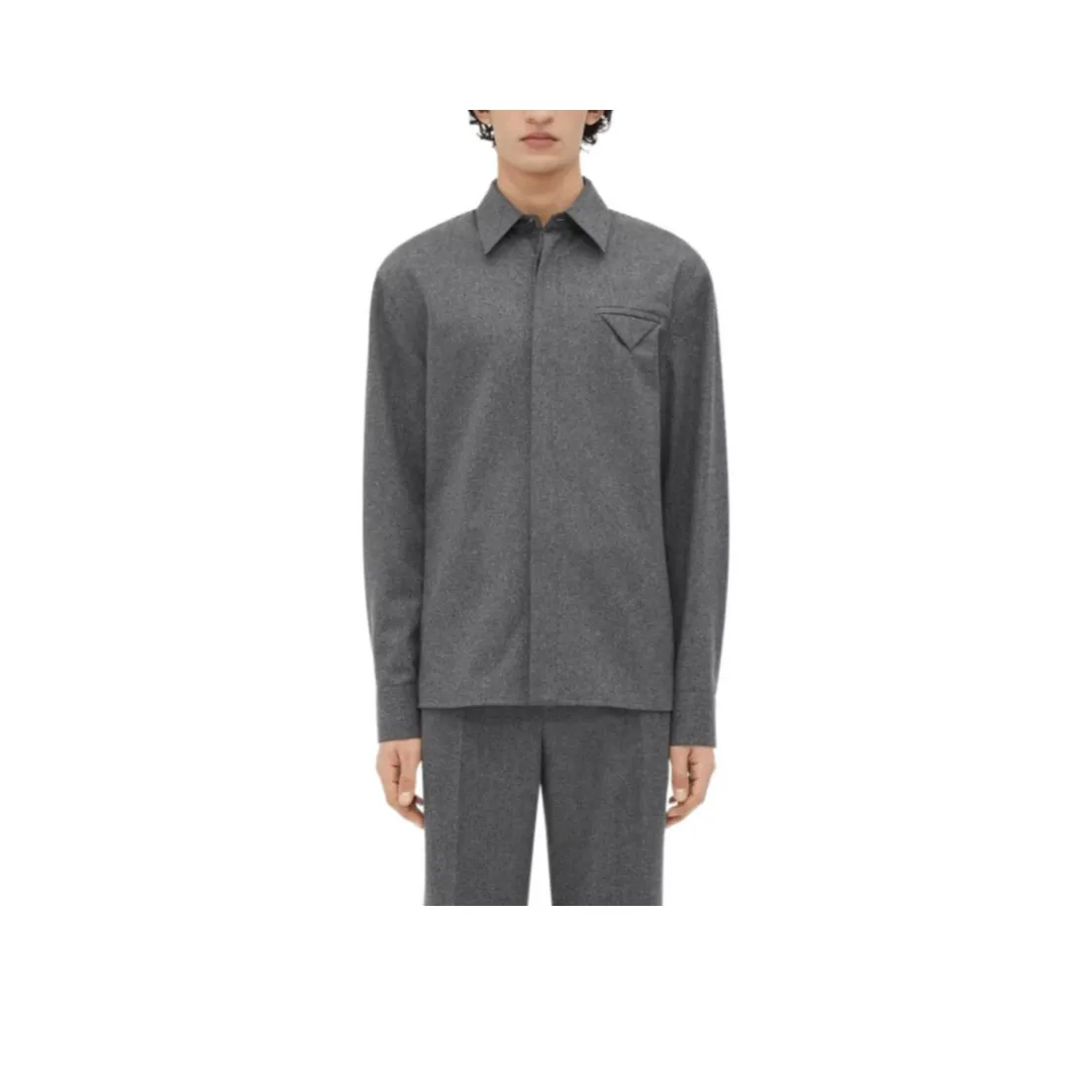 Bottega Veneta Regular Fit Flannel Shirt