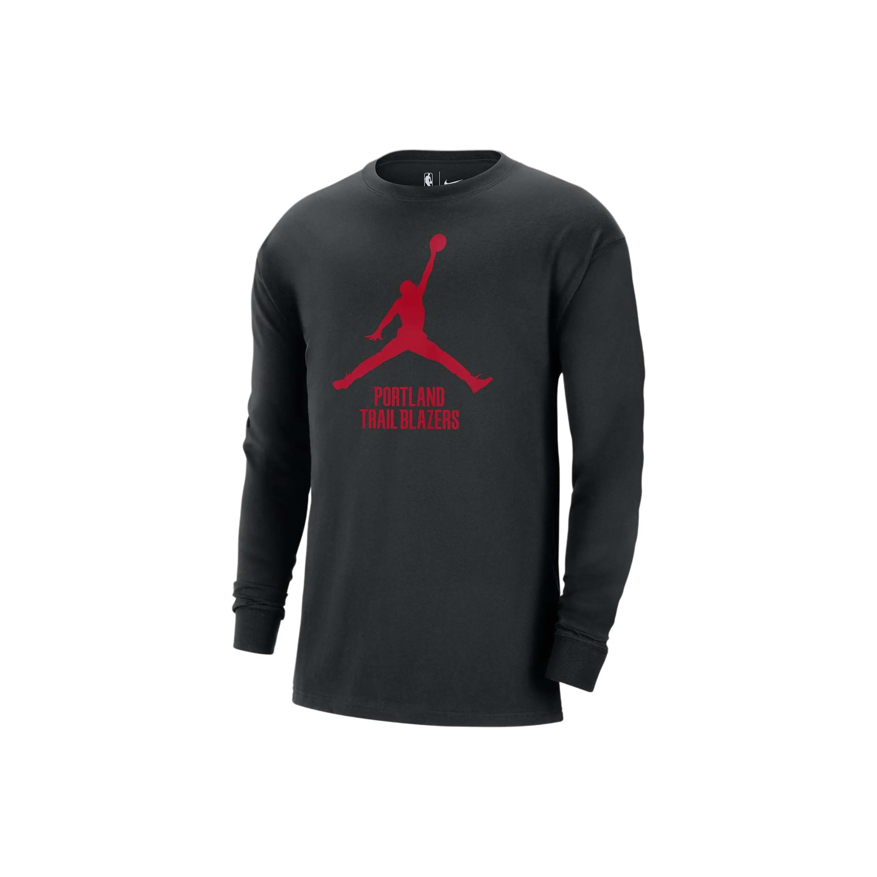 JORDAN Portland Trail Blazers Essential Men
s JORDAN Nba Long Sleeve T Shirt