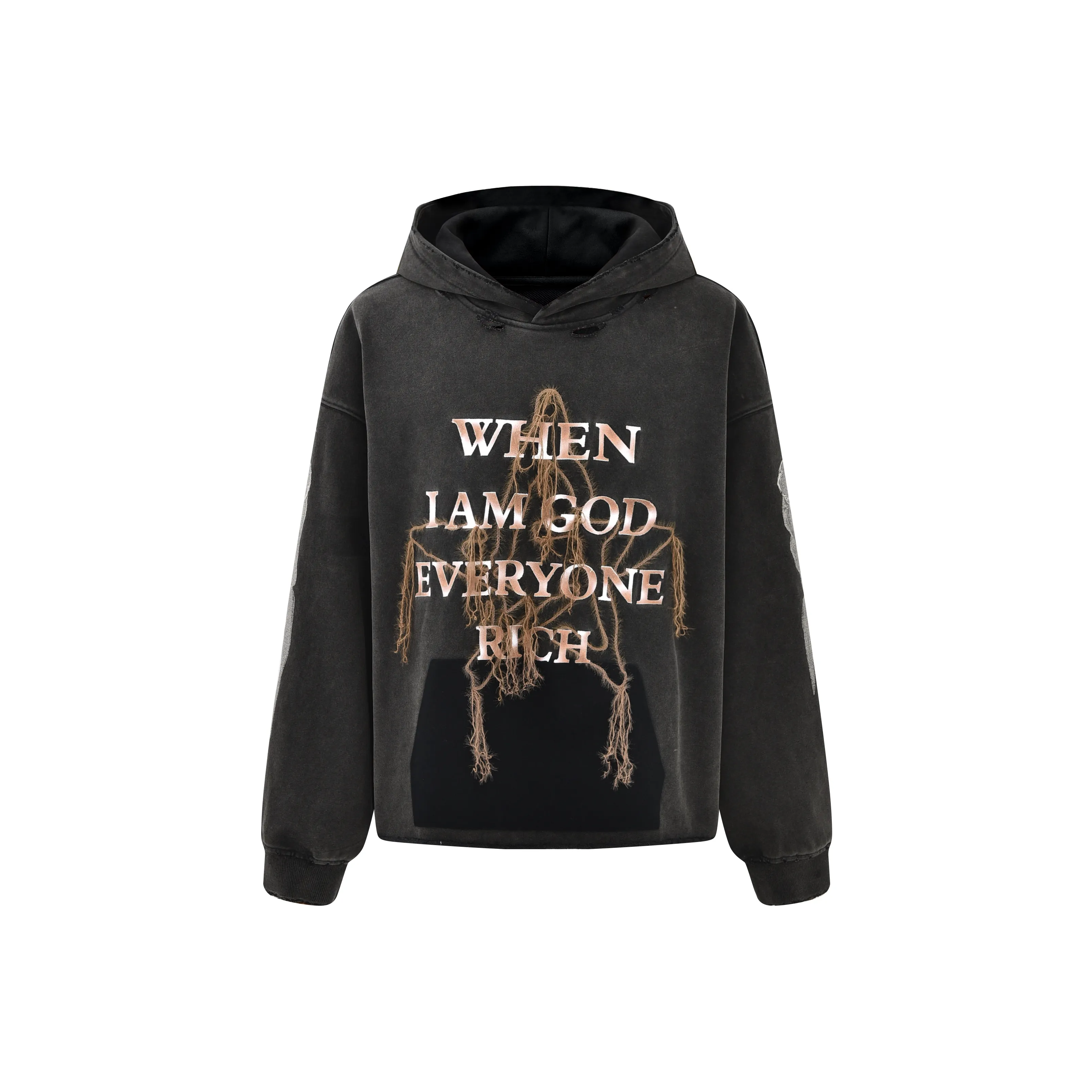 BIRTH OF ROYAL CHILD SS24 Свитшот Унисекс Черный