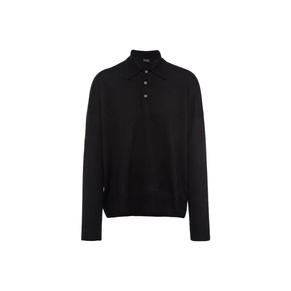 PRADA Cashmere Polo Shirt