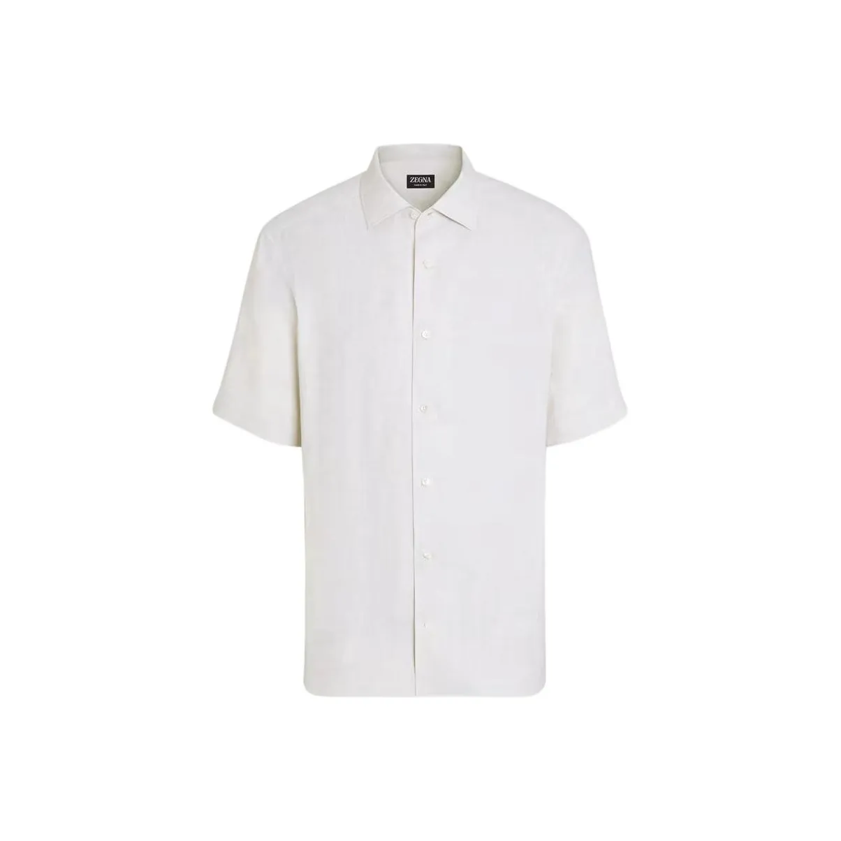 Ermenegildo Zegna Short sleeve Linen Shirt
