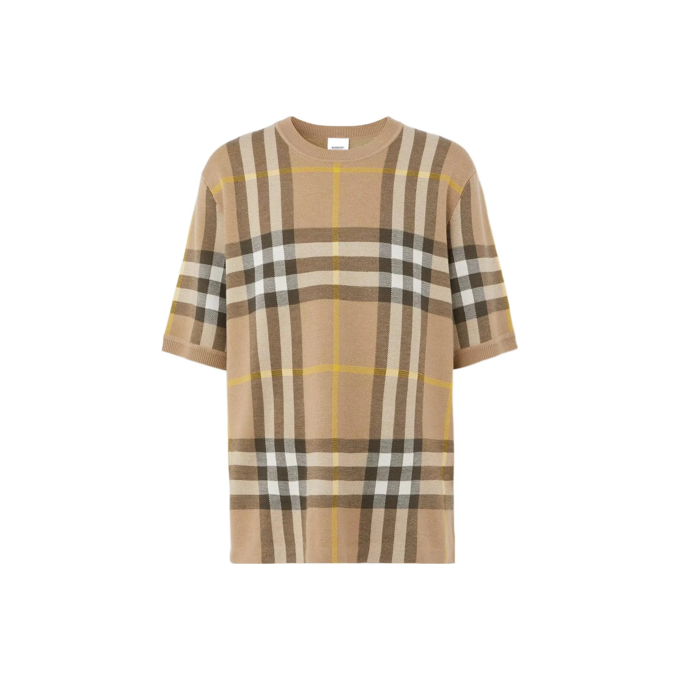 Burberry Vintage Check Knitted T Shirt