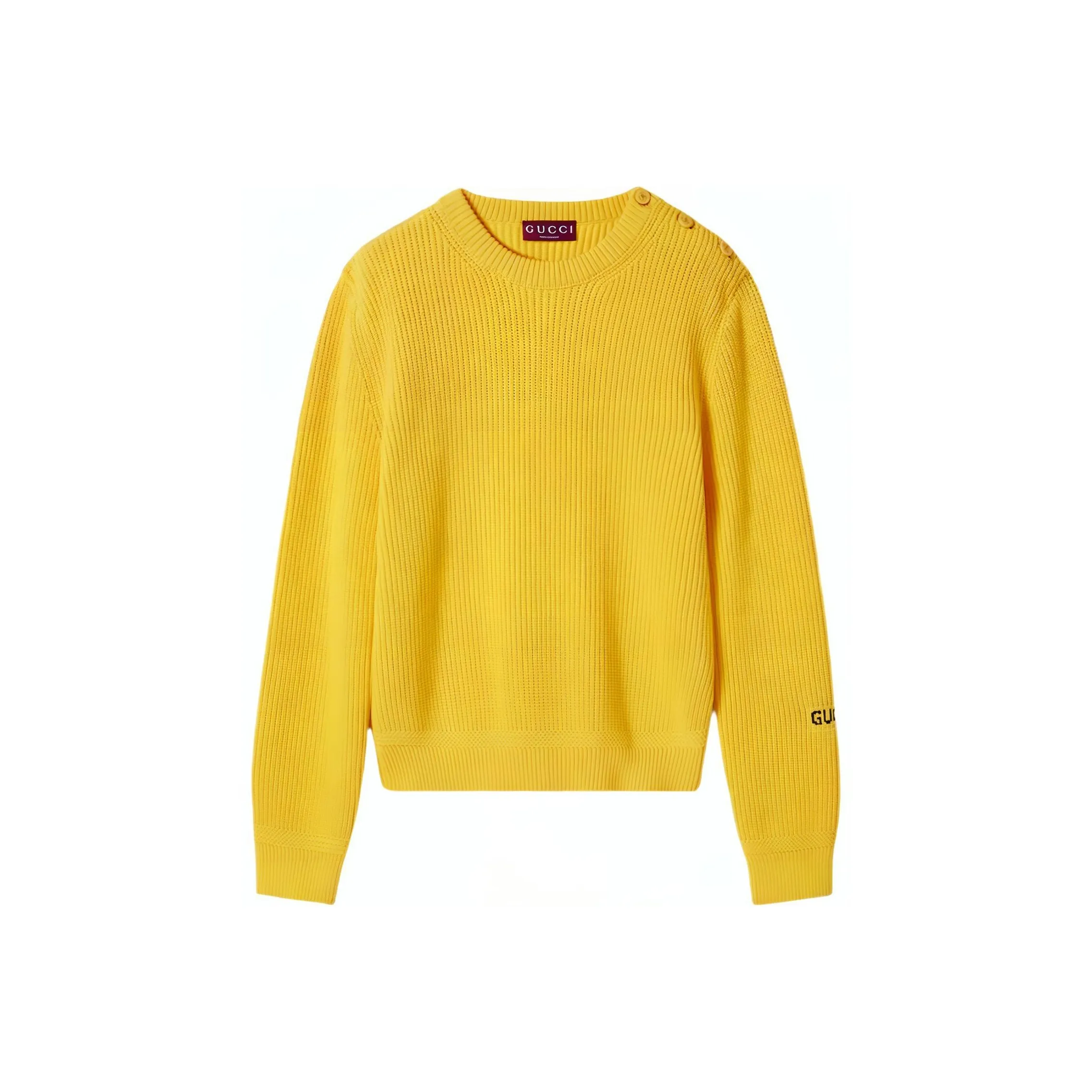 GUCCI Sweaters Men's Yellow