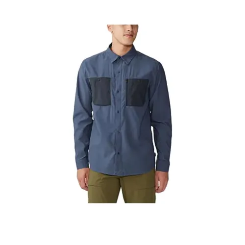 MOUNTAIN HARDWEAR Blue Мужские Рубашки