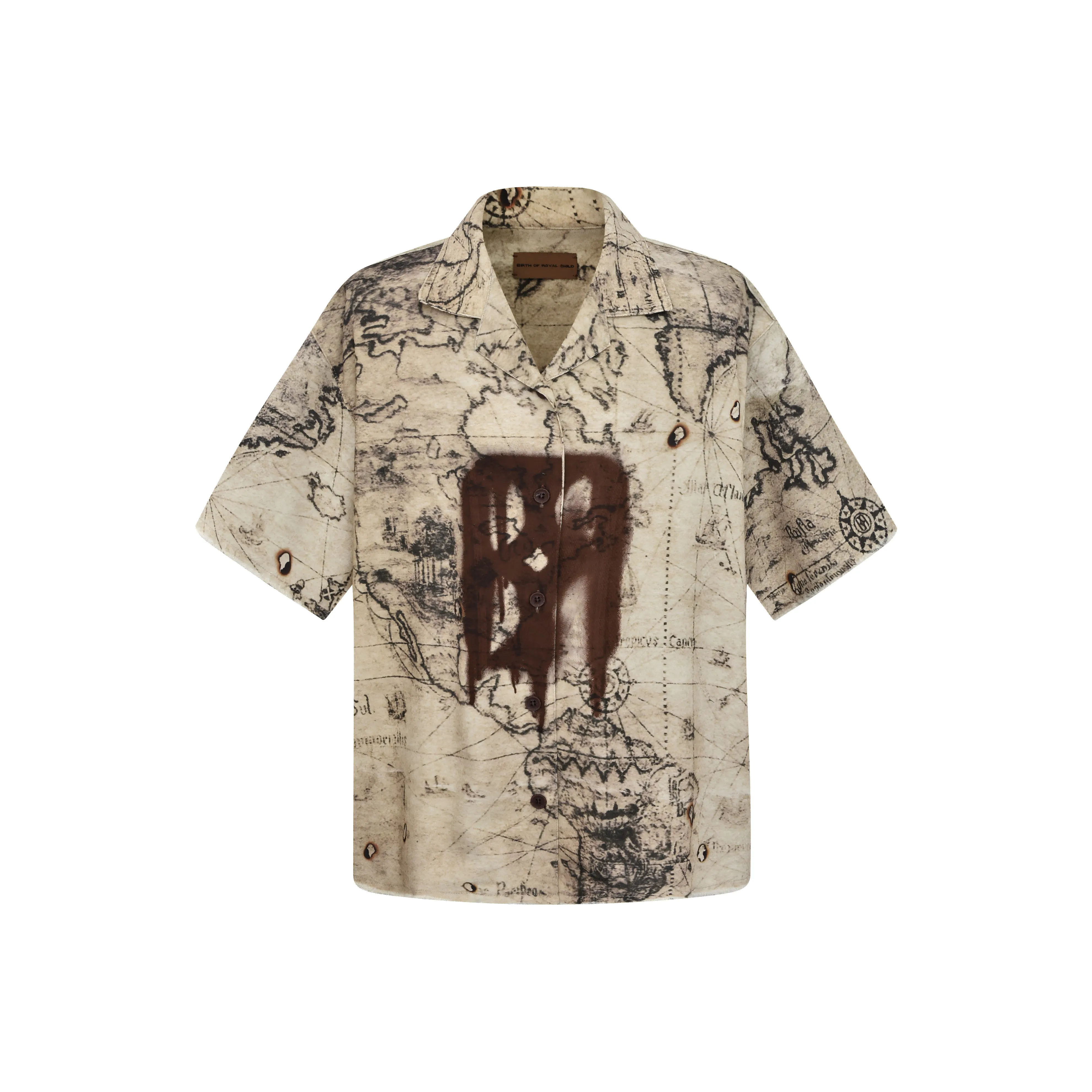BIRTH OF ROYAL CHILD Рубашка Унисекс Коричневый