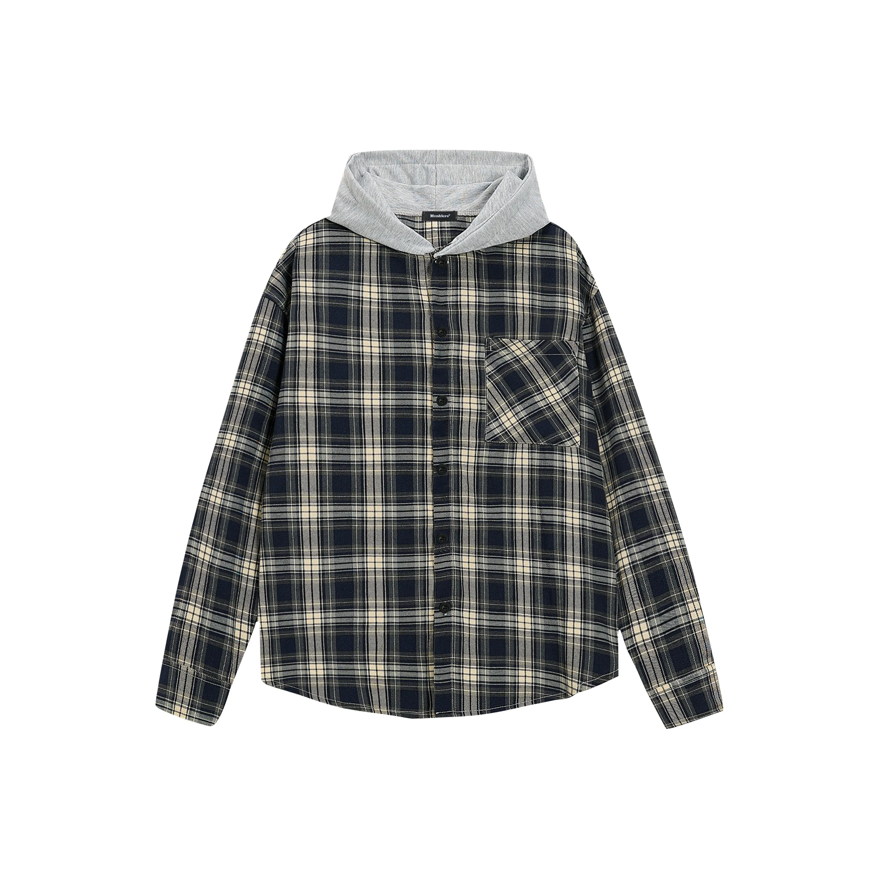 Menblero x AIKEN Рубашка Пальто Унисекс