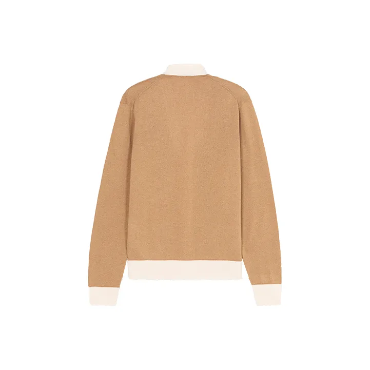 Maison Kitsune FW21 Свитер Унисекс Хаки