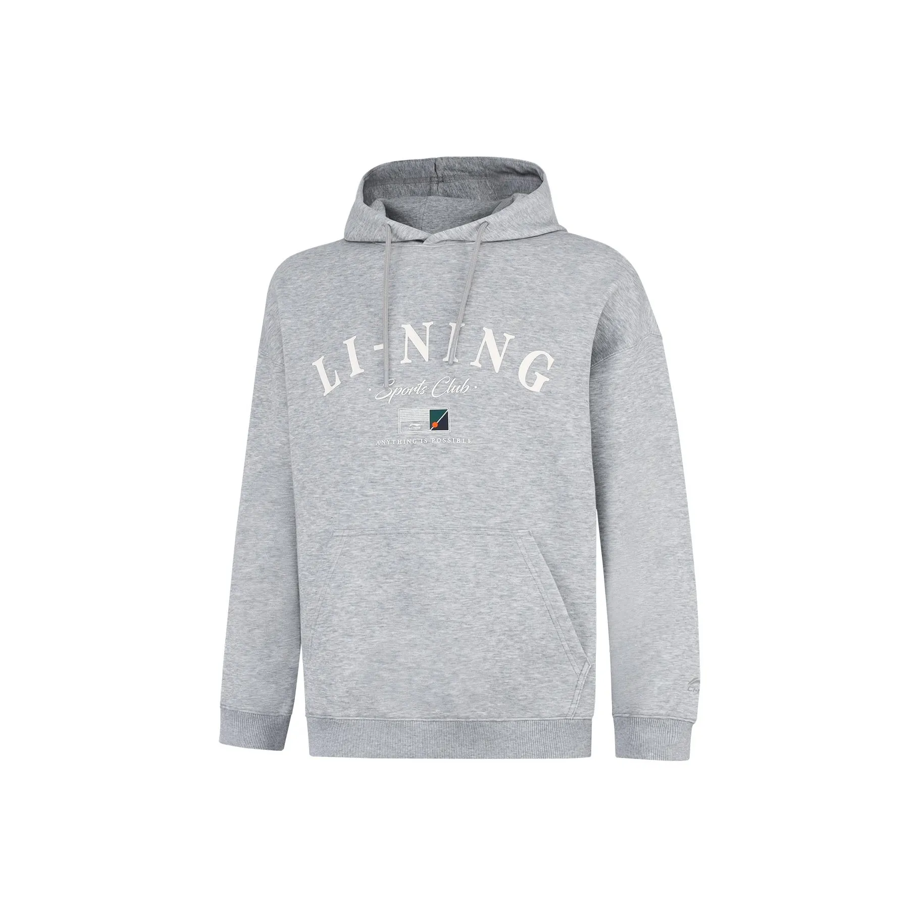 LiNing Sports Life Collection Sweatshirt Men's BC17 Heather Gray