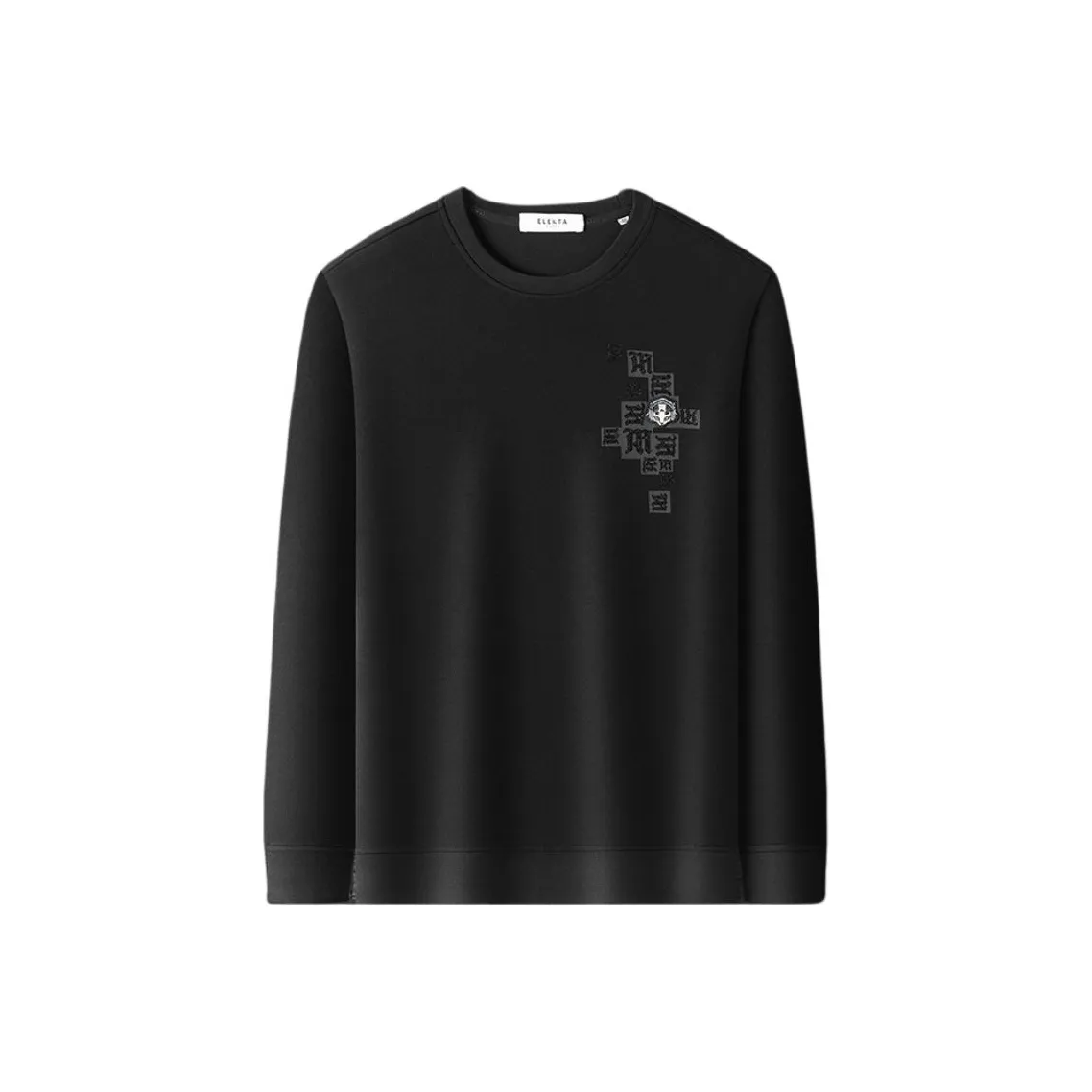 ELEKTA Черные Мужские Свитшоты