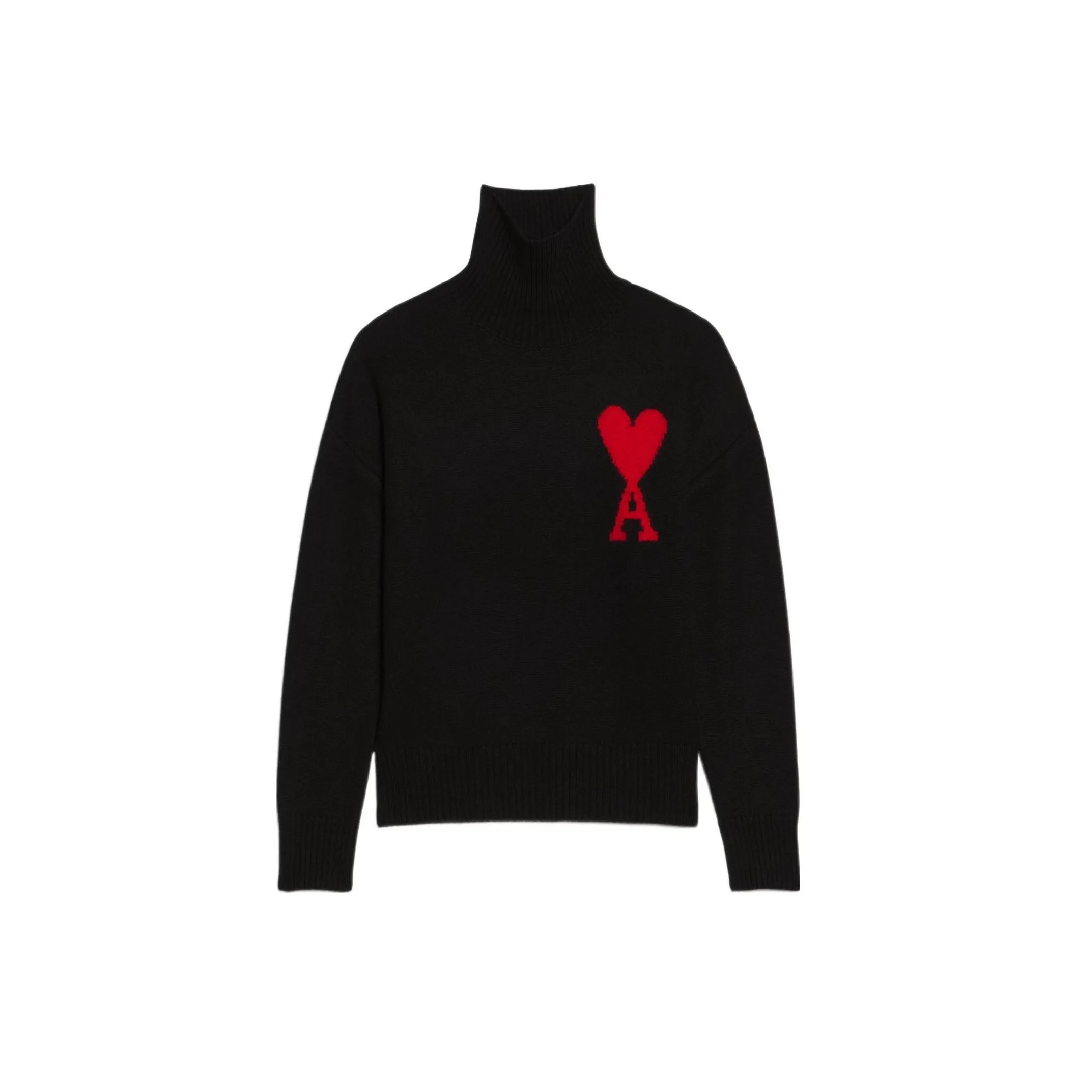 AMIPARIS Ami De Coeur High-neck Jumper