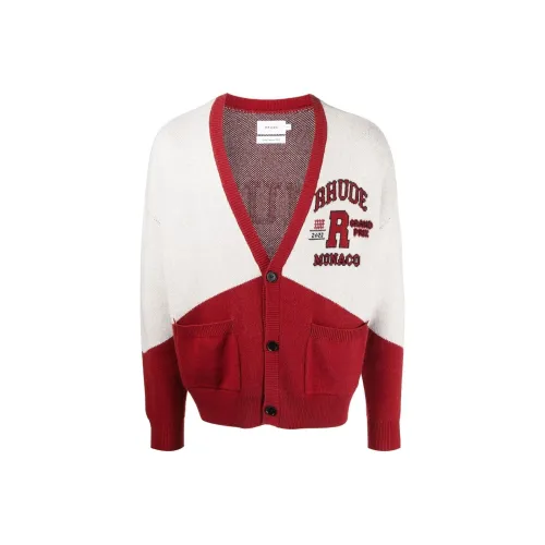 Rhude Красный Мужские кашемировые свитеры