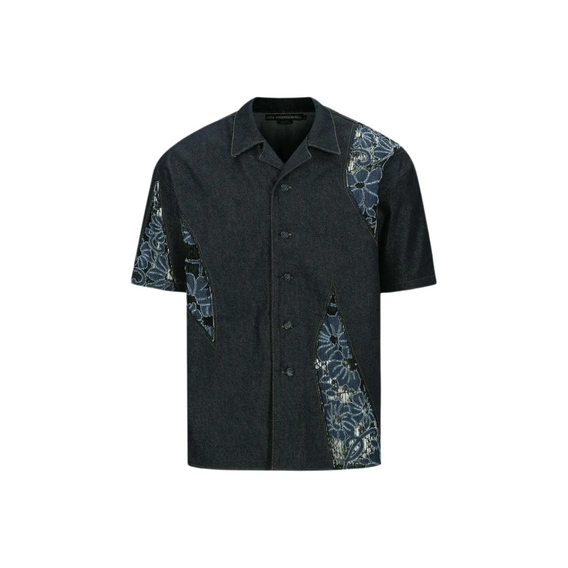 ANDERSSON BELL Рубашка Мужская Темно-синяя