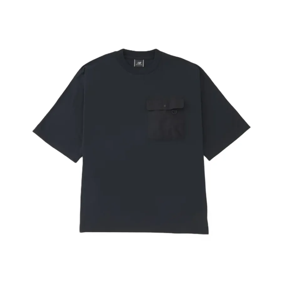 New Balance T-Shirt Мужской Черный