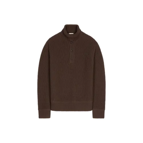 DRIES VAN NOTEN Коричневый Мужские Свитеры