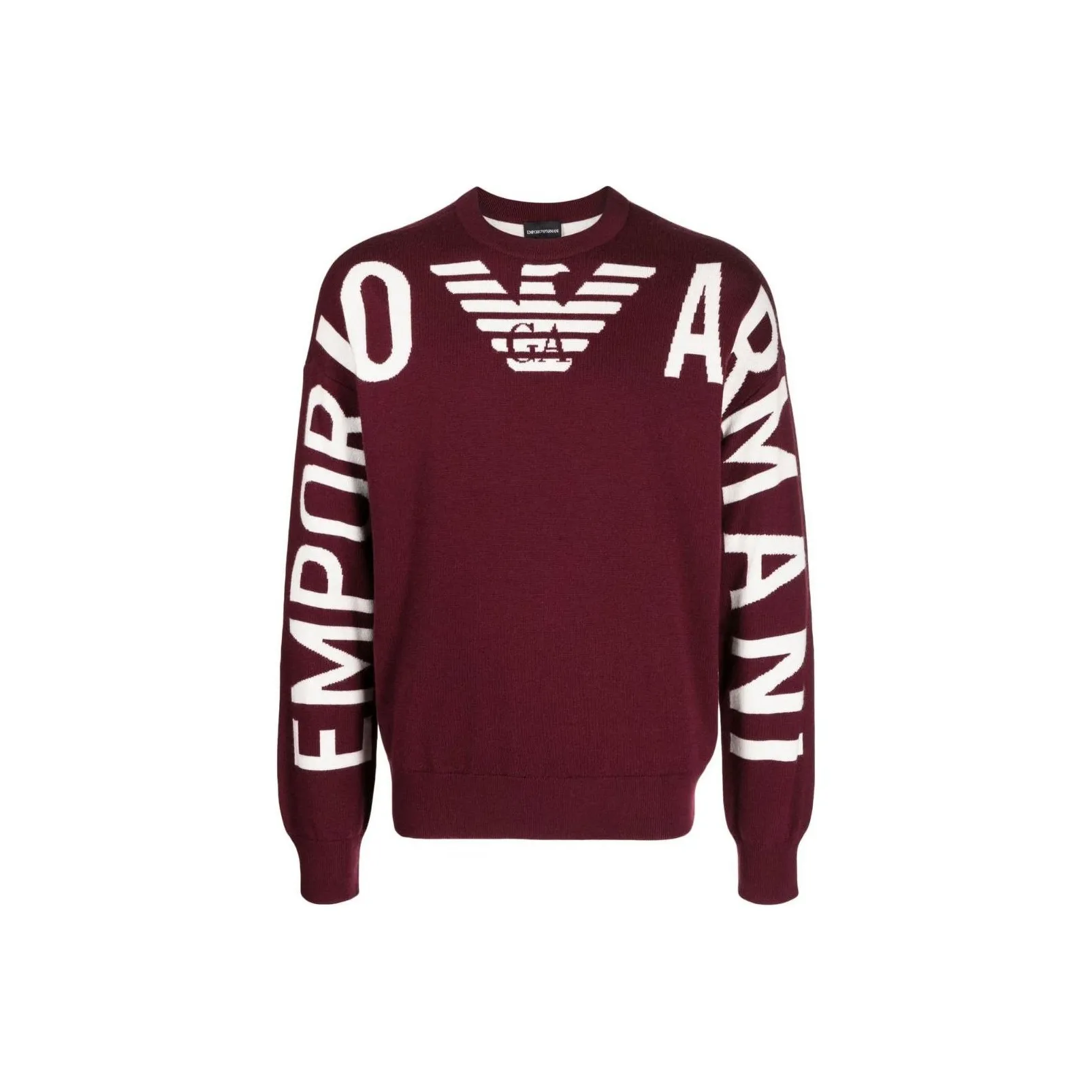 EMPORIO ARMANI FW22 Свитер Мужской Красный