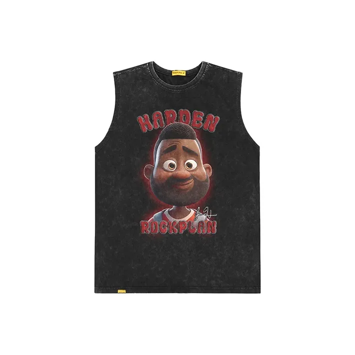 ROCK PLAN Tank Tops Men's Black