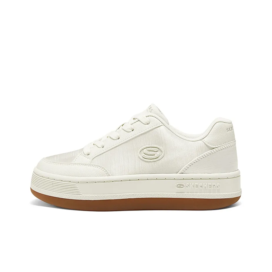 Skechers Низкие Кроссовки для скейтбординга Женские Белые