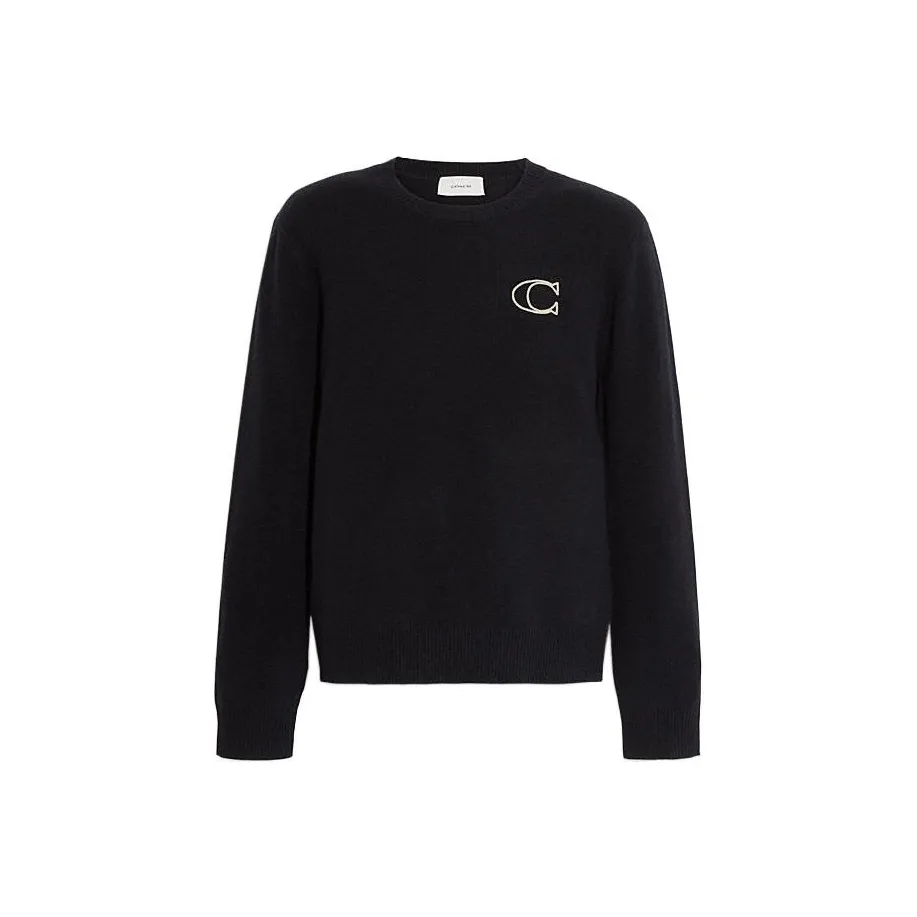 COACH Cashmere Sweater Men's Black