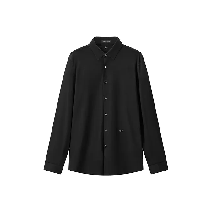 PEACEBIRD MEN Рубашка Мужская Черная