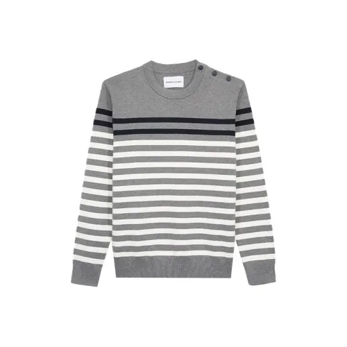 THE KOOPLES Серый Мужские Свитеры