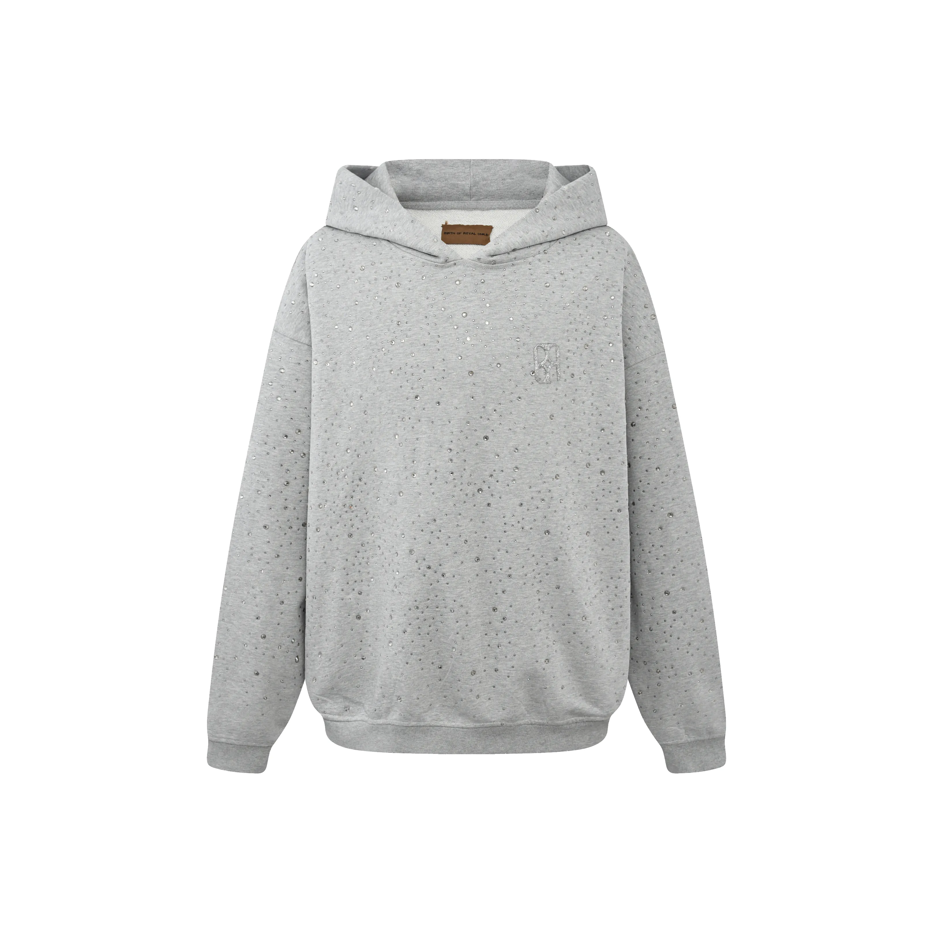 BIRTH OF ROYAL CHILD FW24 Толстовка Унисекс Фотиния Серый