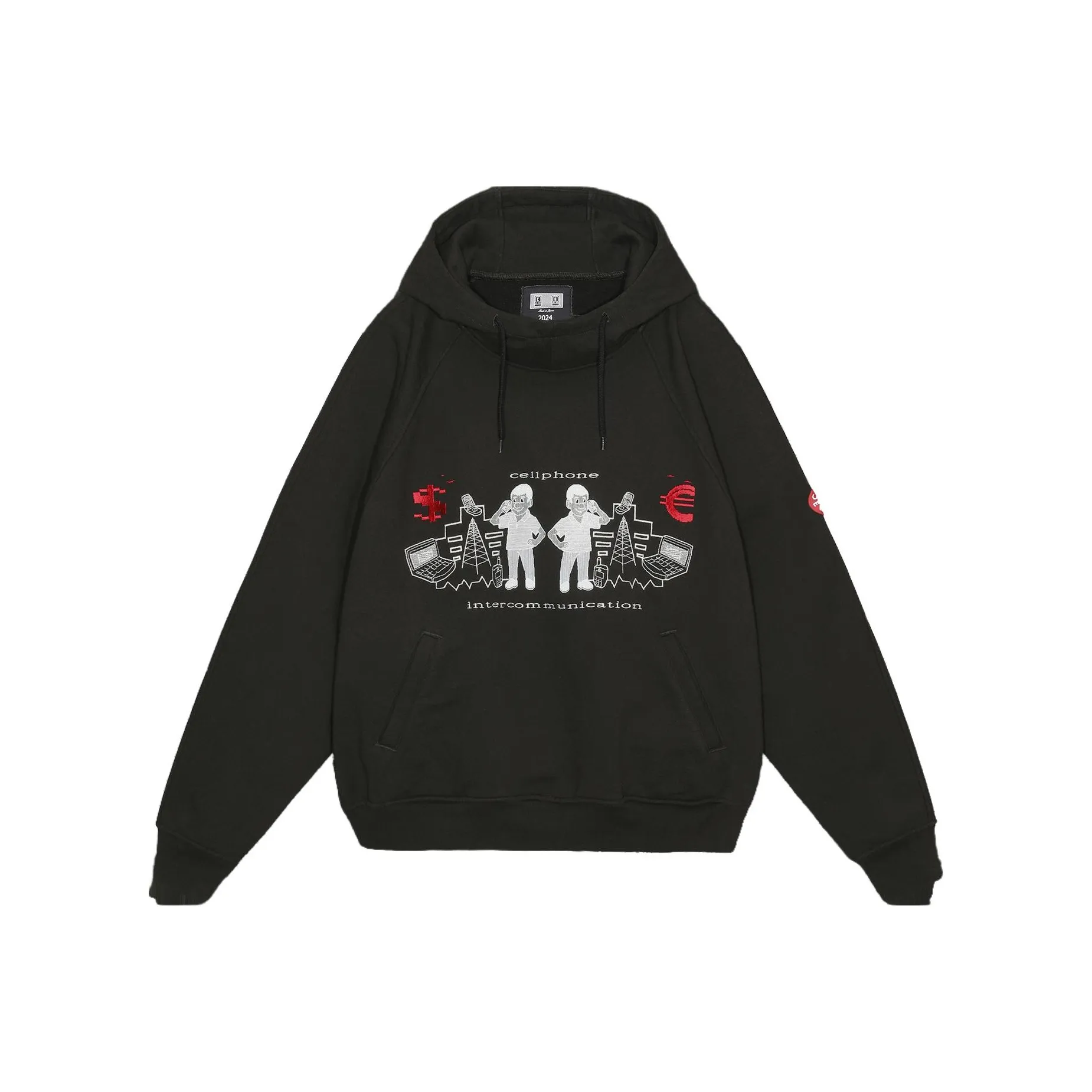 Cav Empt FW24 Свитшот Мужской Черный