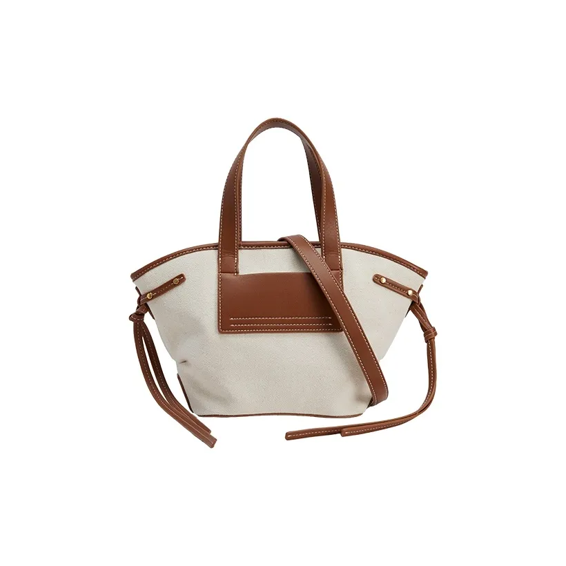 URBAN REVIVO Ткань Сумка Средний Женский Экрю