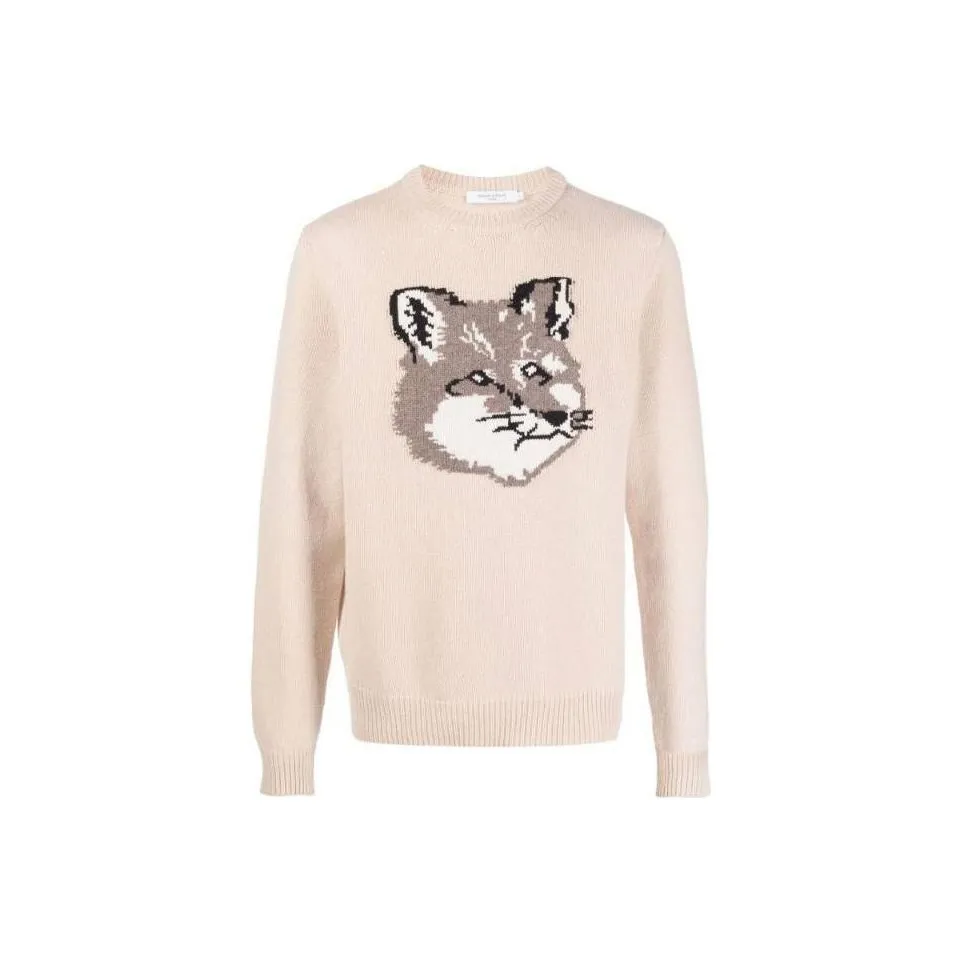 Maison Kitsune Sweaters Men's Beige