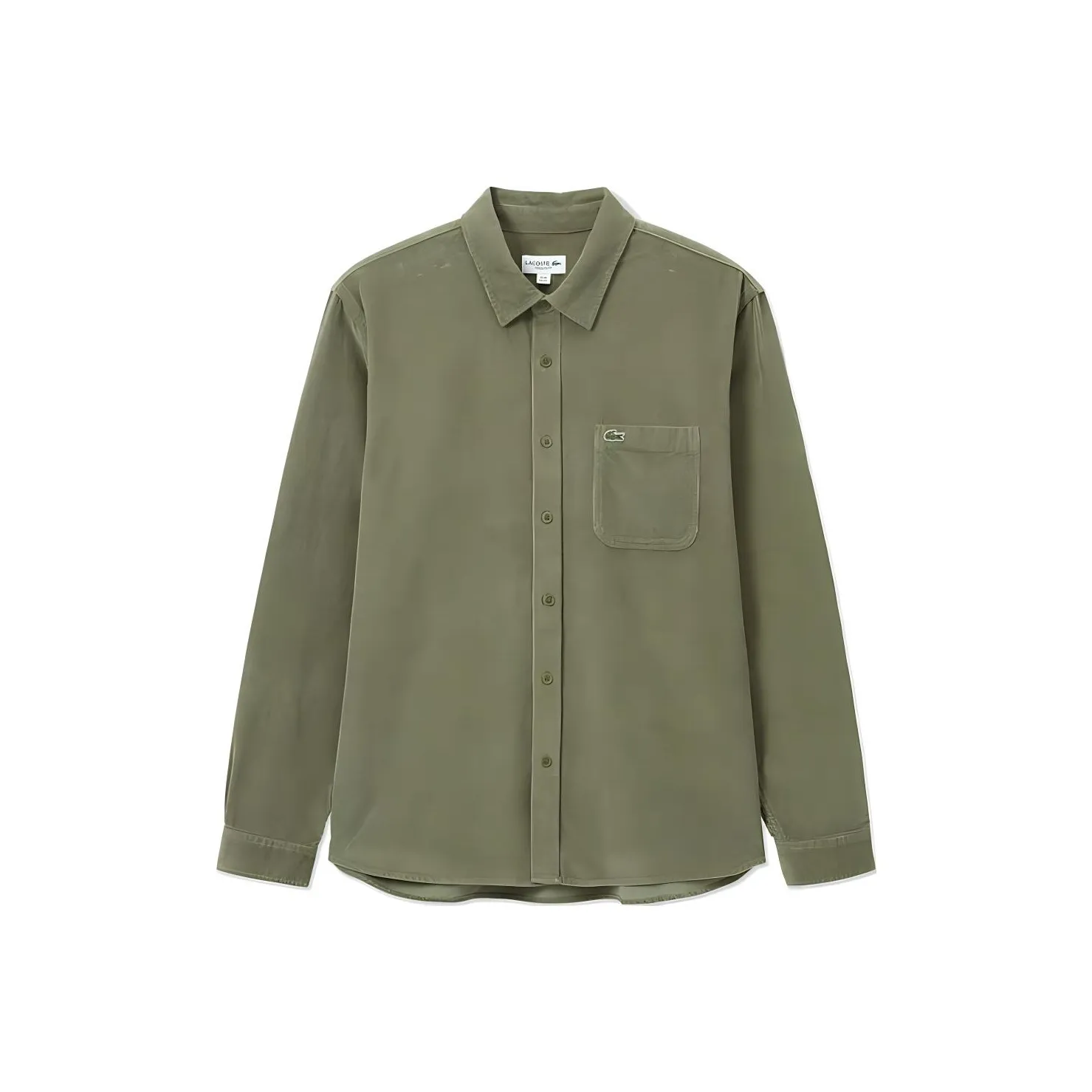 LACOSTE Shirt Unisex Khaki Green