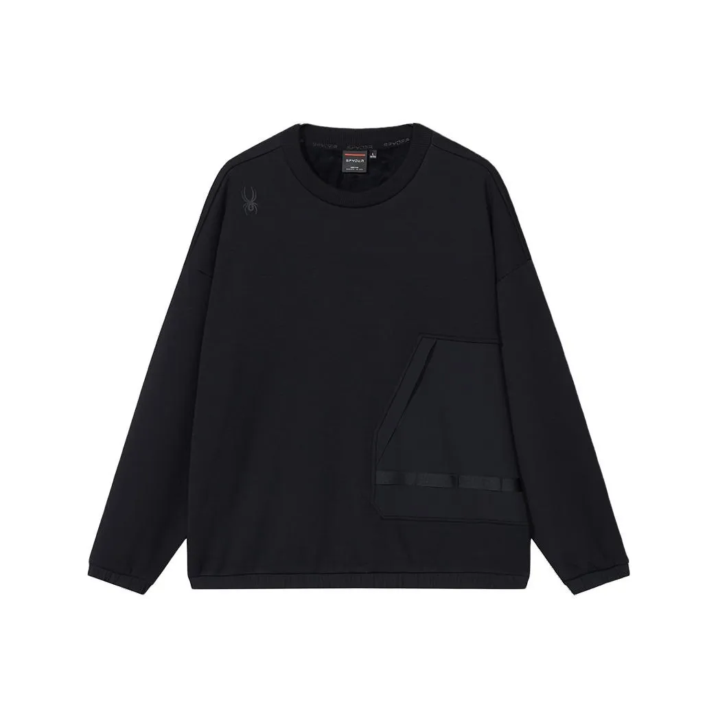 SPYDER Черные Мужские Свитшоты