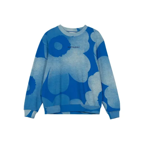 MARIMEKKO Синий Унисекс Свитшоты