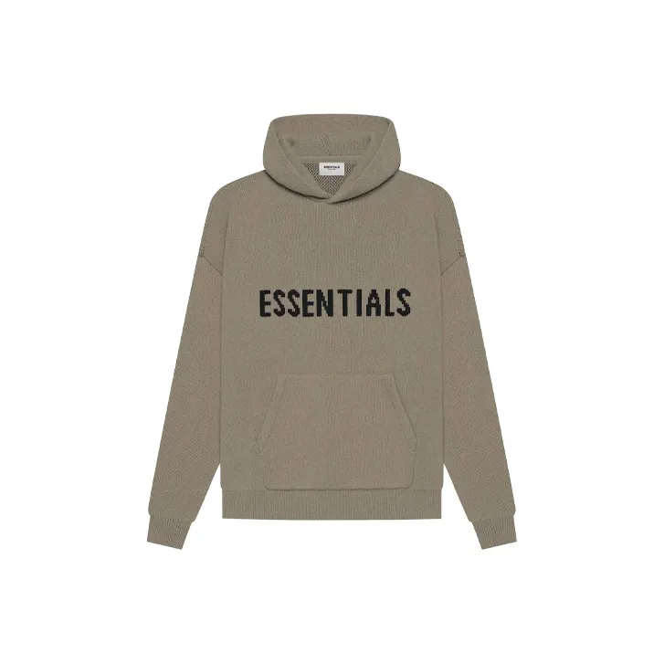 Fear Of God Essentials Knit Pullover Hoodie SS21