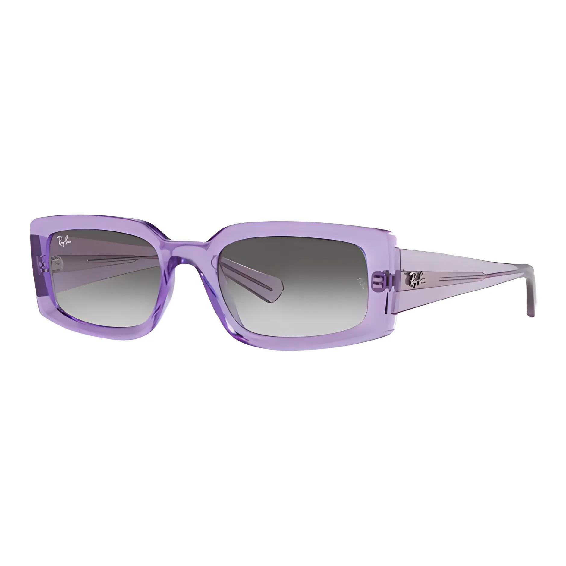 RayBan Вакуумная Формовка Прямоугольные Солнцезащитные Очки Унисекс Фиолетовые