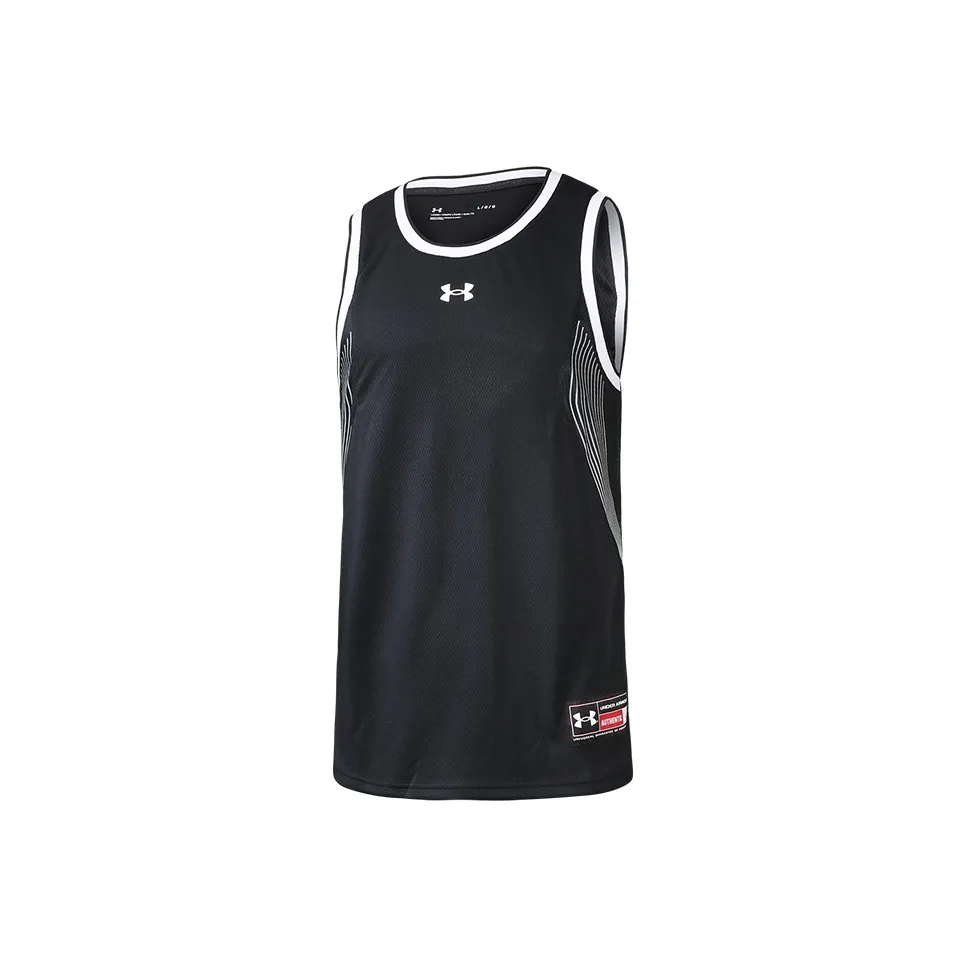 Under Armour Топ без рукавов Мужской Черный